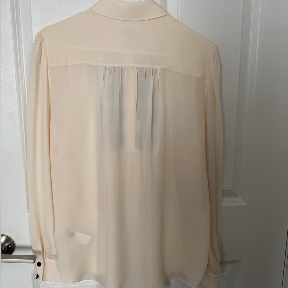 NWT  Kate Spade Daisy Lace Silk Blouse Size XL - Picture 3 of 9